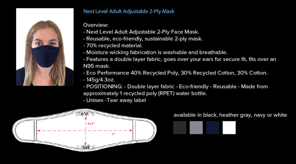 Next Level M100 - Face Mask